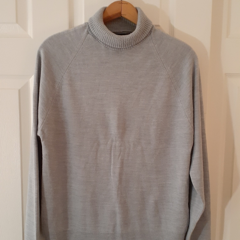 Grey Turtleneck